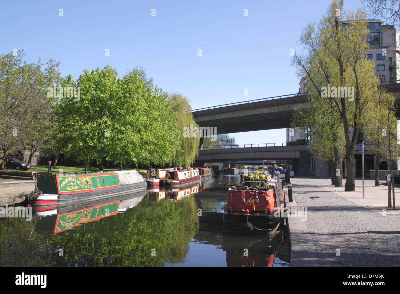 Grand Union Canal Paddington Londres Banque D'Images
