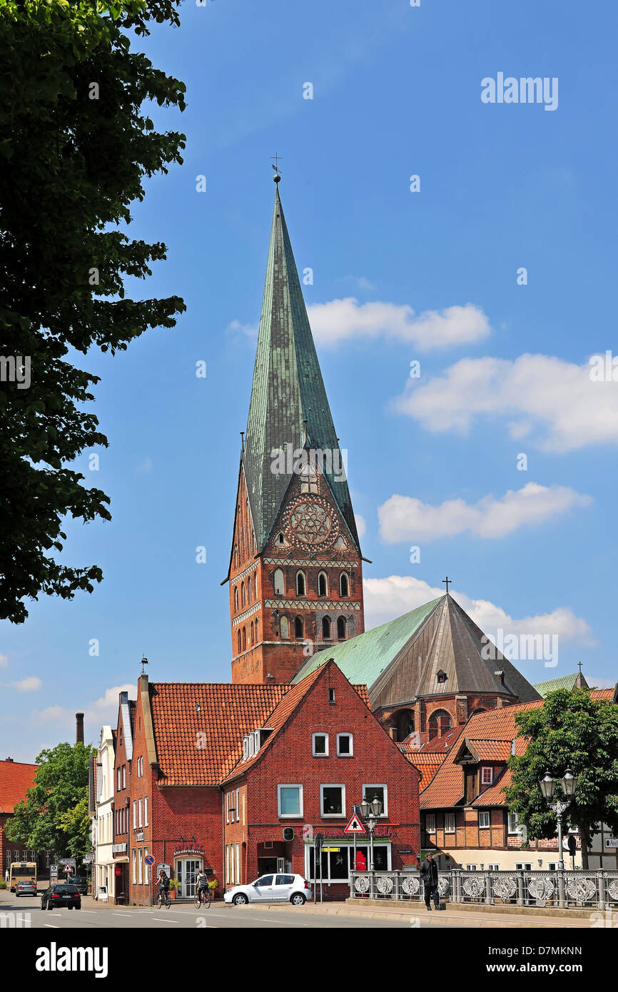 Dans Johannis-Church-Lüneburg, Lunebourg, Basse-Saxe, Allemagne Banque D'Images Dans Johannis-Church-Lüneburg, Lunebourg, Basse-Saxe, Allemagne Banque D'Images