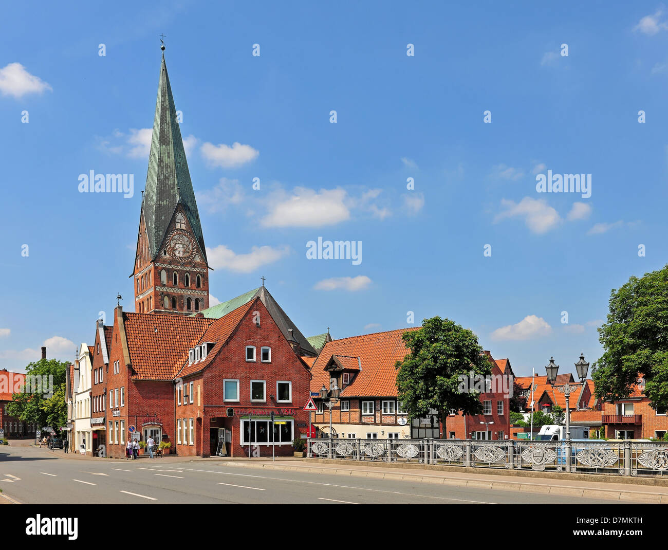 Dans Johannis-Church-Lüneburg, Lunebourg, Basse-Saxe, Allemagne Banque D'Images Dans Johannis-Church-Lüneburg, Lunebourg, Basse-Saxe, Allemagne Banque D'Images