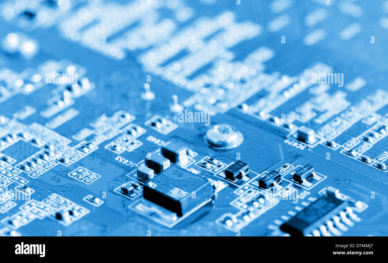 Carte de circuit imprimé Banque D'Images