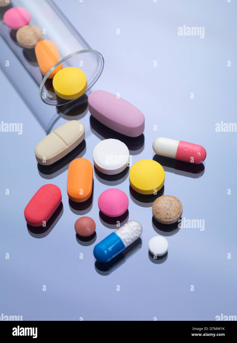 La recherche pharmaceutique, conceptual image Banque D'Images