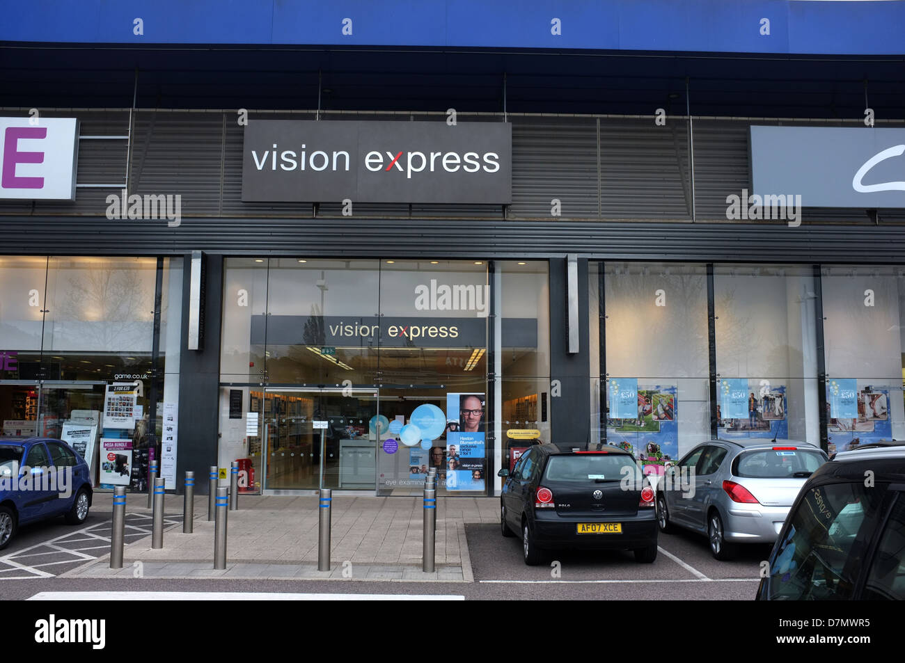 Vision express shop la nugent center orpington kent uk 2013 Banque D'Images