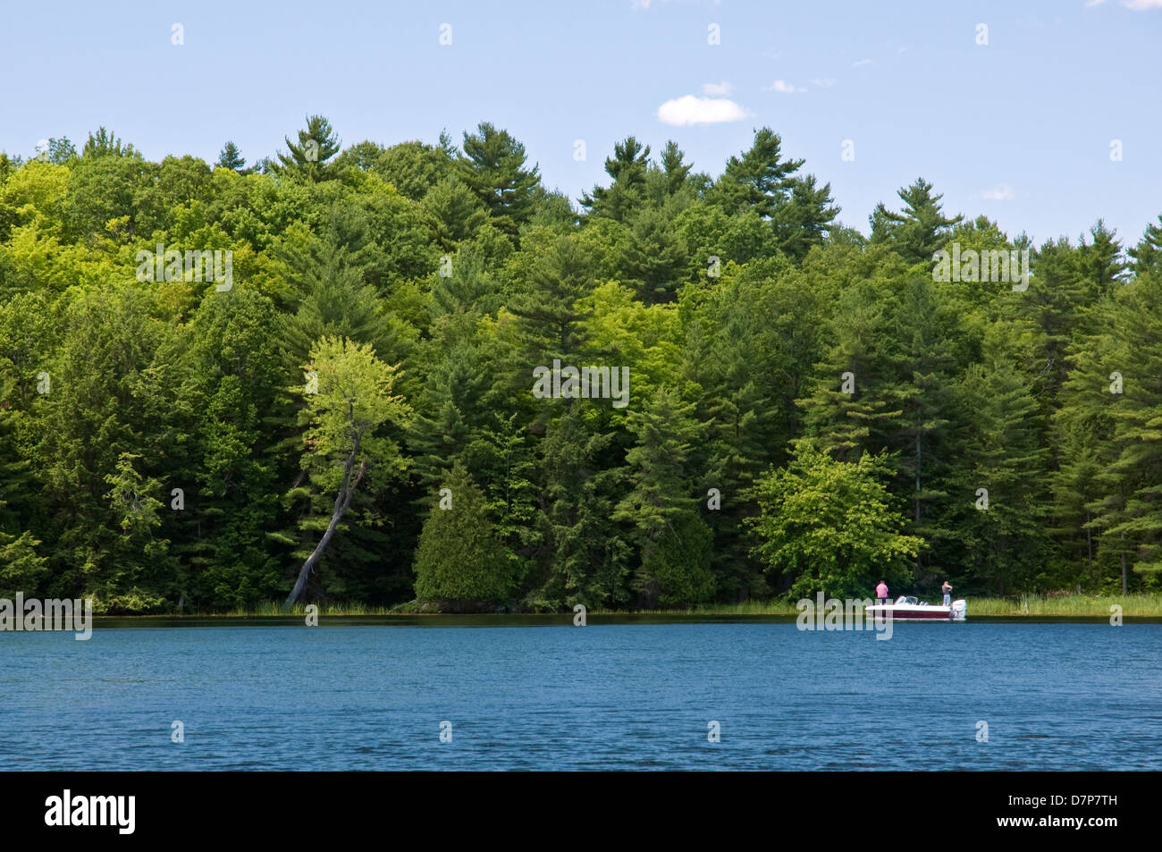Charleston Lake Canada Banque D'Images