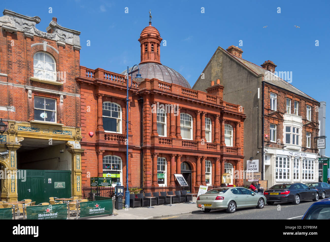 Le Custom House Front de Ramsgate Kent England UK Banque D'Images