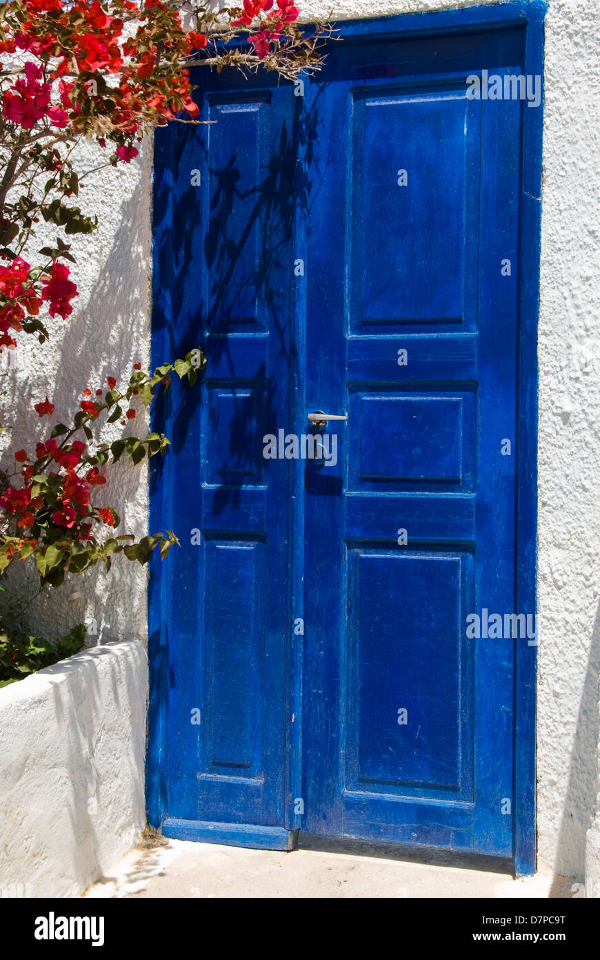 Impressions d'Oia sur l'île de Santorin dans les Cyclades, Impressionen aus der Kykladeninsel Oia Santorini Banque D'Images