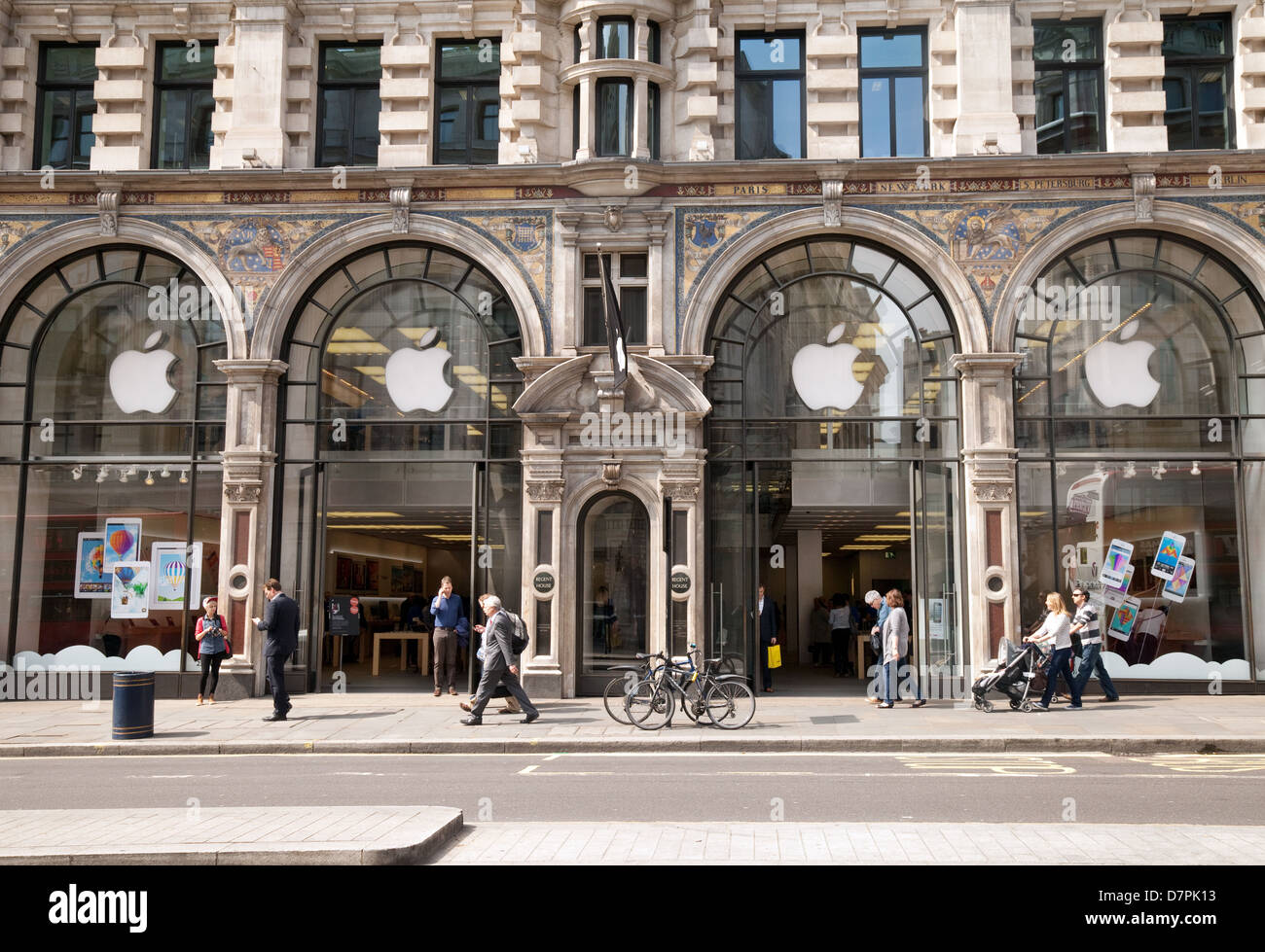 L'Apple Store de Regent Street, Central London UK Banque D'Images