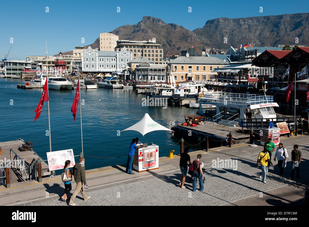 Victoria & Alfred Waterfront, Cape Town, Afrique du Sud Banque D'Images