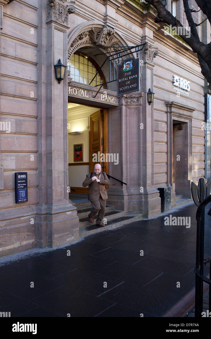 Royal Bank of Scotland Banque D'Images