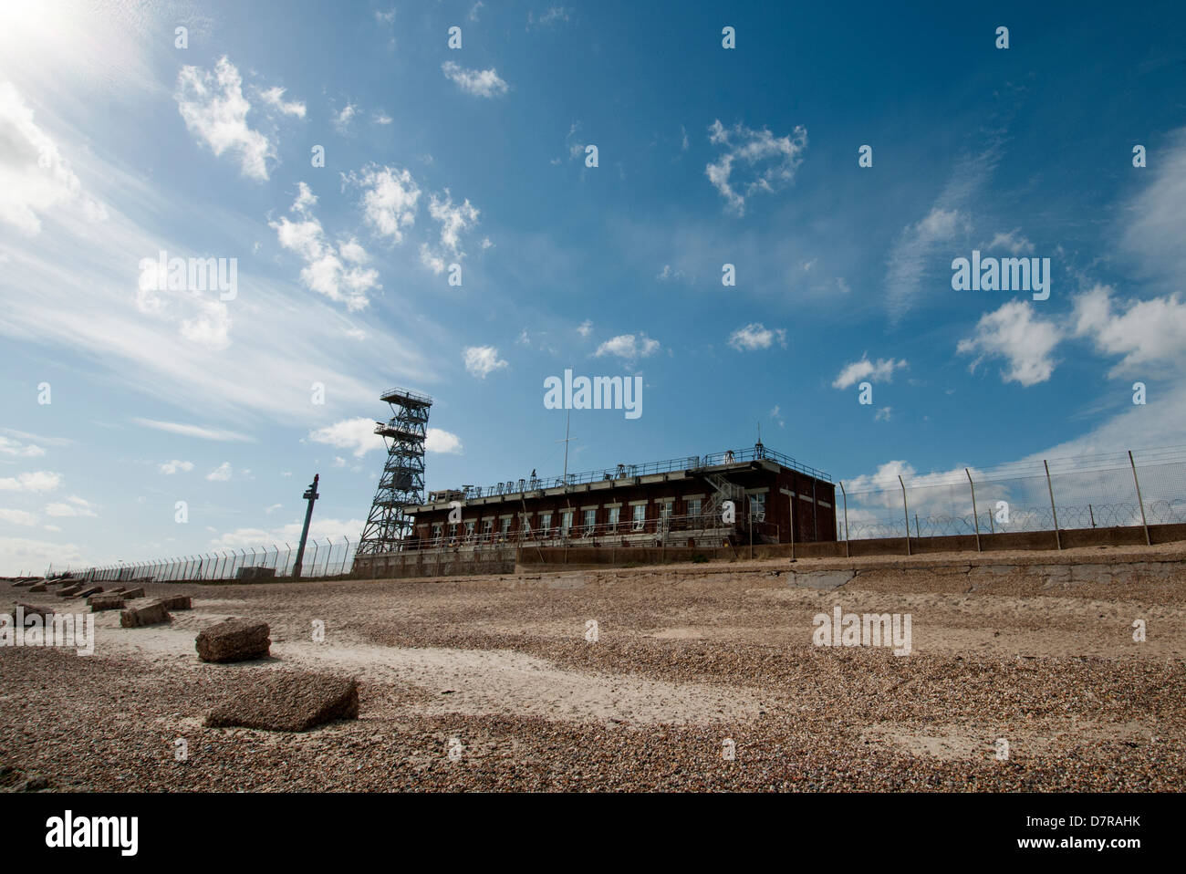 Station de radar mod point Eastney UK Southsea Banque D'Images