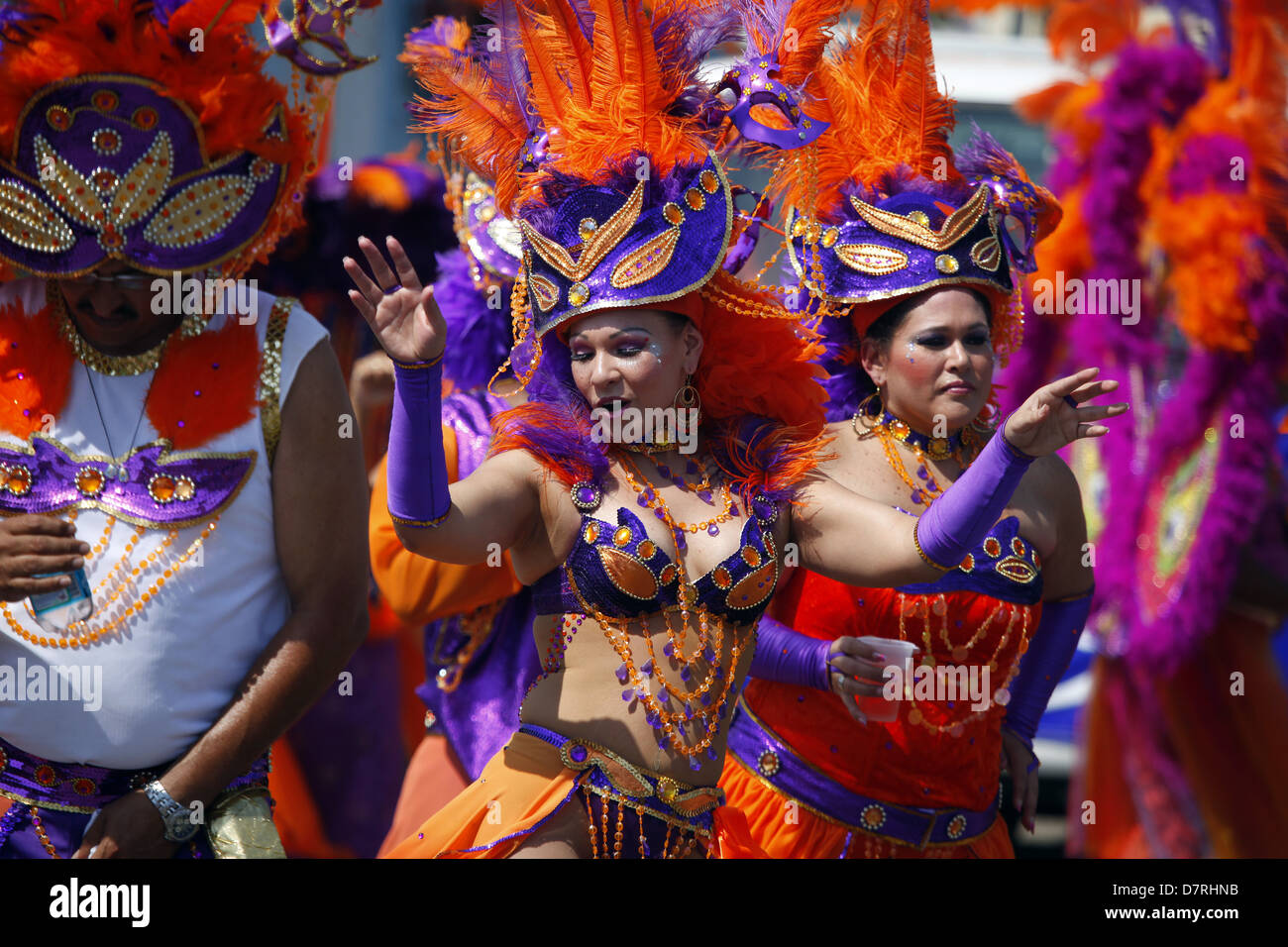 Carnaval d’Aruba Banque D'Images