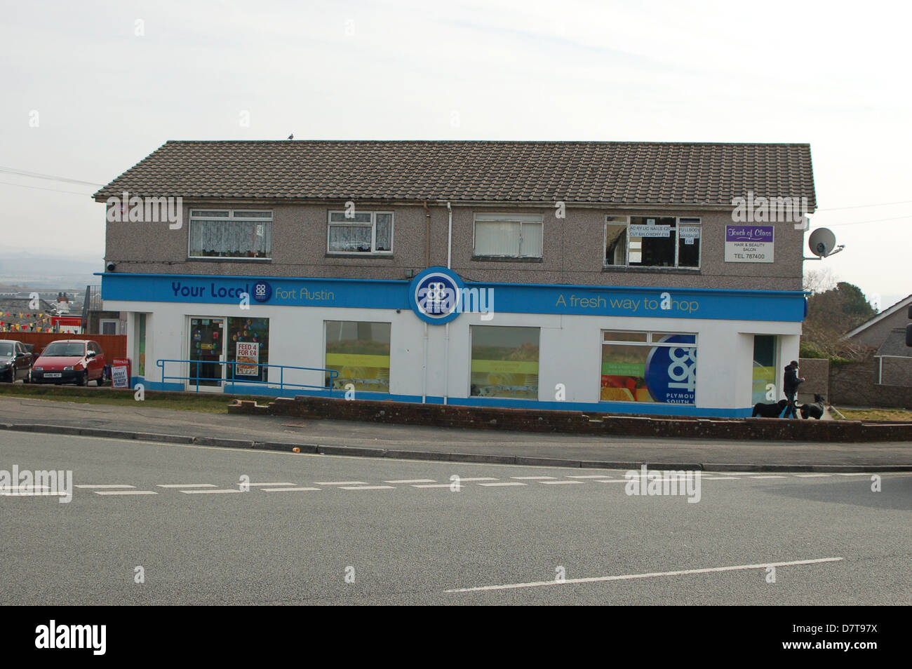 Plymouth & South West Co-op, Fort Austin nombre 3319 Banque D'Images