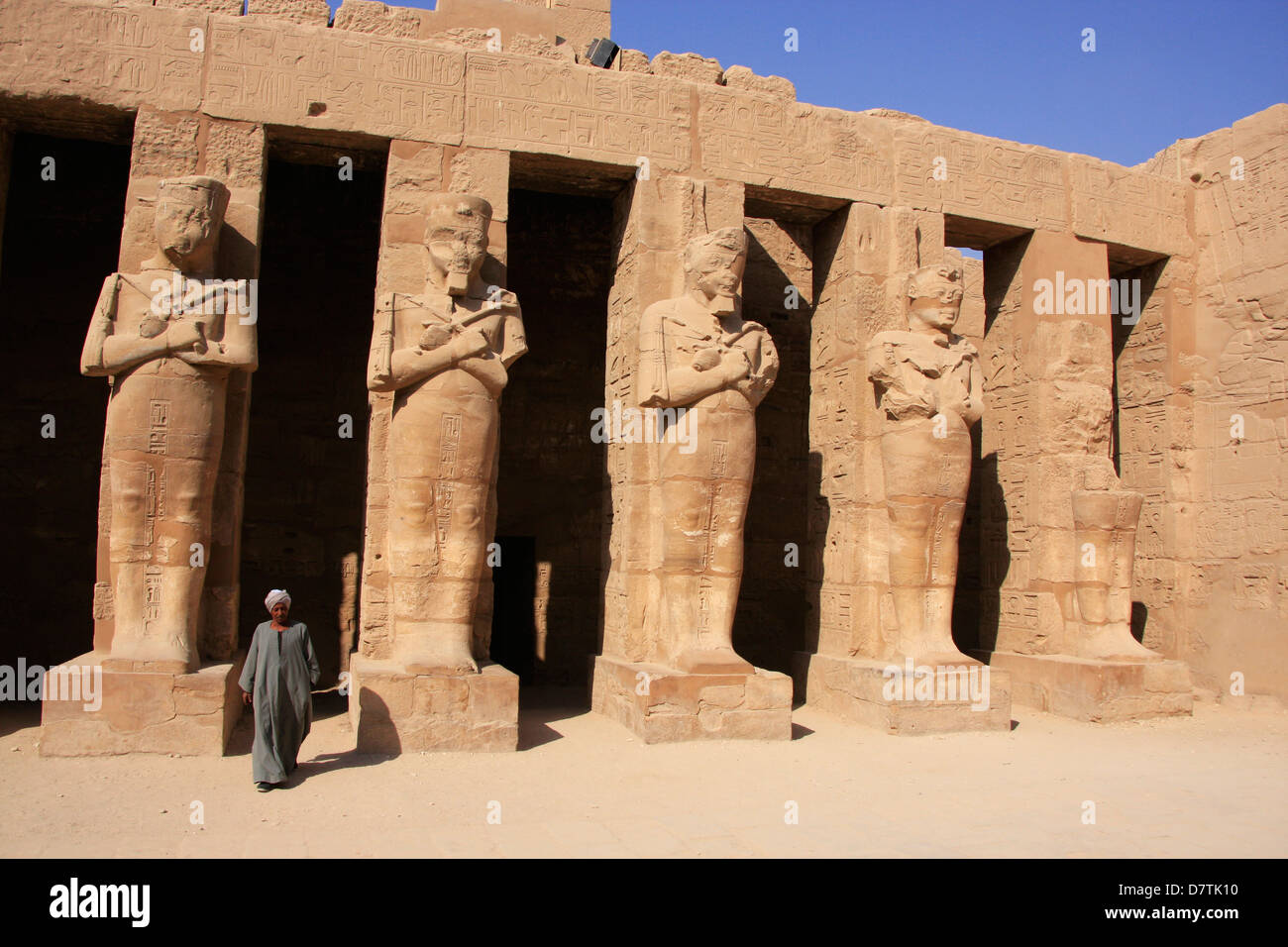 Complexe du temple de Karnak, Louxor, Egypte Banque D'Images