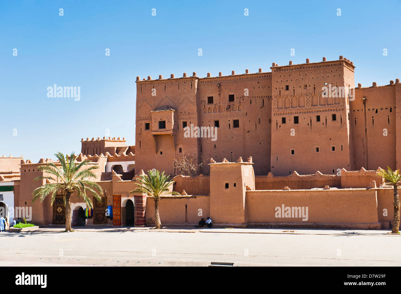 Taourirt de Ouarzazate, Maroc, Afrique du Nord Banque D'Images