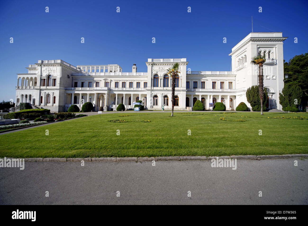 Palais de LIVADIA YALTA CRIMEA UKRAINE 07 Mai 2013 Banque D'Images