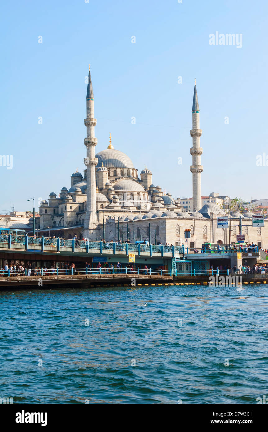 Yeni Cami (nouvelle mosquée), la vieille ville d'Istanbul, Turquie Banque D'Images