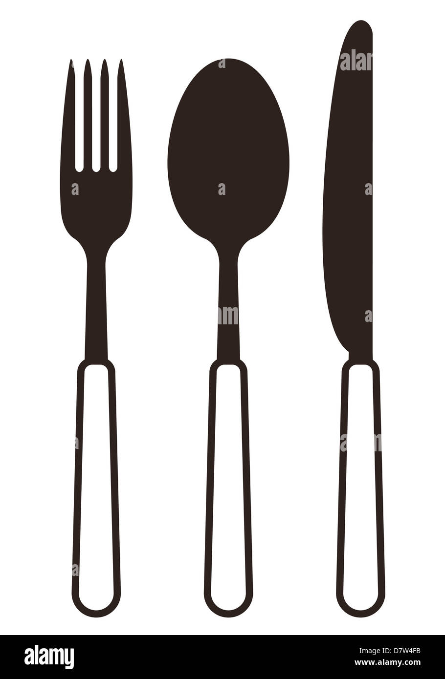 Coutellerie Banque D'Images