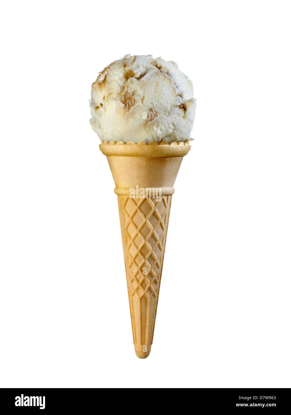 cornet de crème glacée Banque D'Images