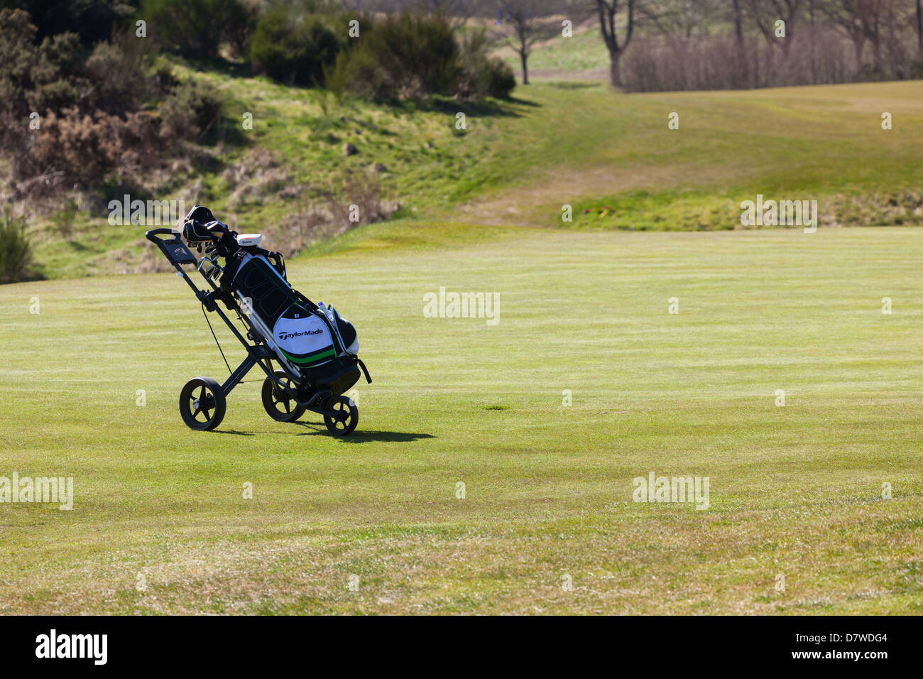 Parcours de golf de Gleneagles . Scotland UK Banque D'Images