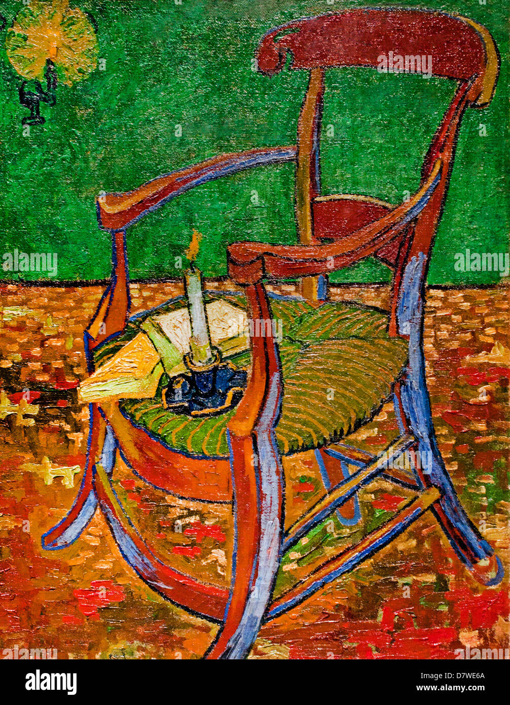 Paul Gauguin est un fauteuil. 1888 Vincent van Gogh 1853 - 1890 Pays-Bas néerlandais post impressionnisme Banque D'Images