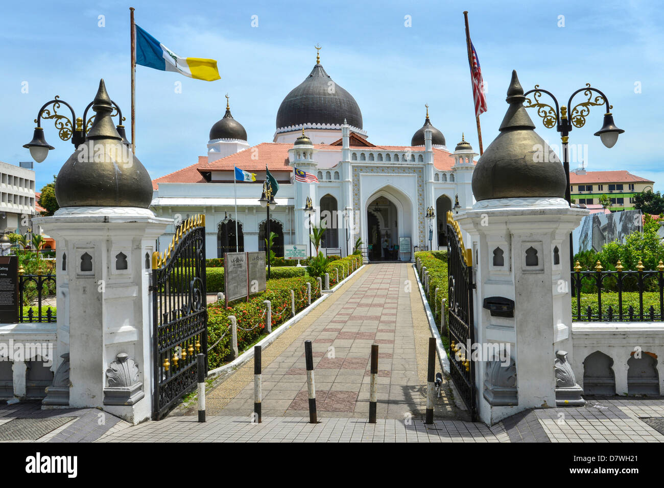 Asie Malaisie Penang Georgetown Kapitan Kling Mosque Banque D'Images