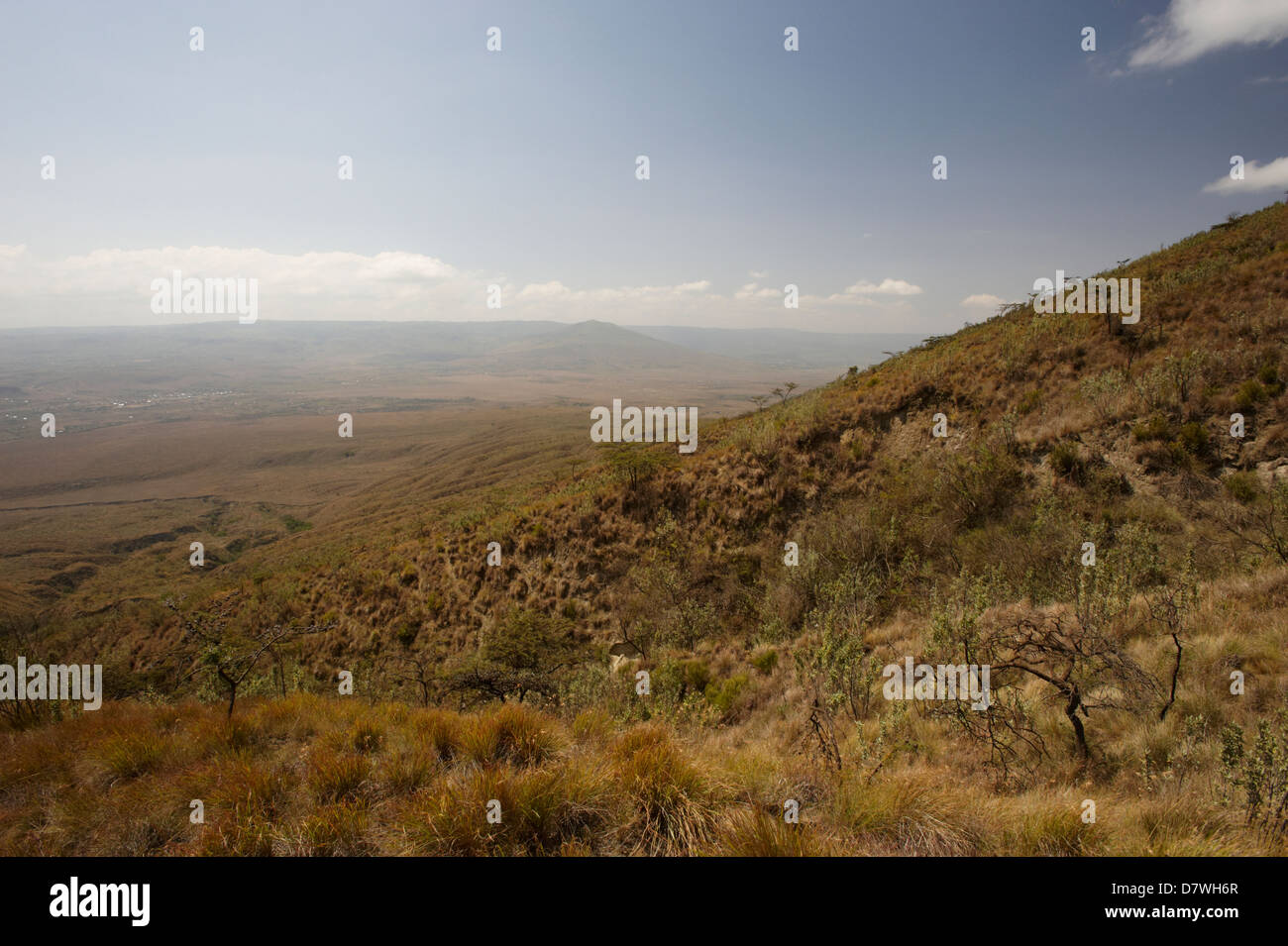 Parc national du mont Longonot, Nakuru, Kenya Banque D'Images