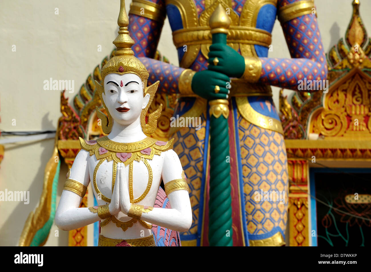 Asie Malaisie Penang Georgetown Wat Chayamangkalaram Temple bouddhiste Banque D'Images