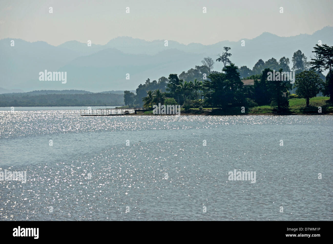 Asie Malaisie Penang le littoral au sud de Georgetown Banque D'Images