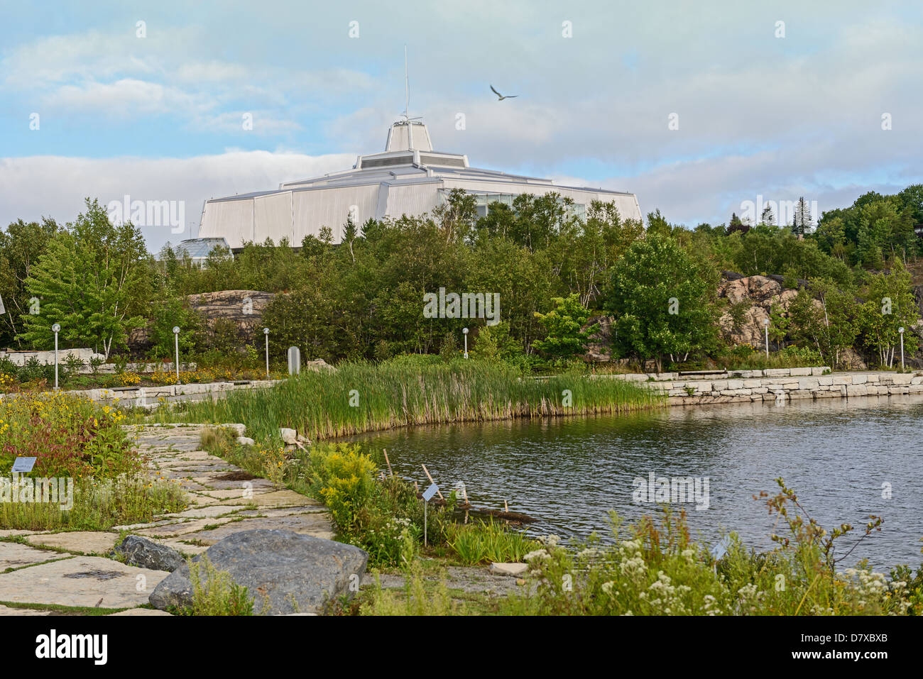 Centre de Science Nord à Sudbury Ontario-Canada, Banque D'Images