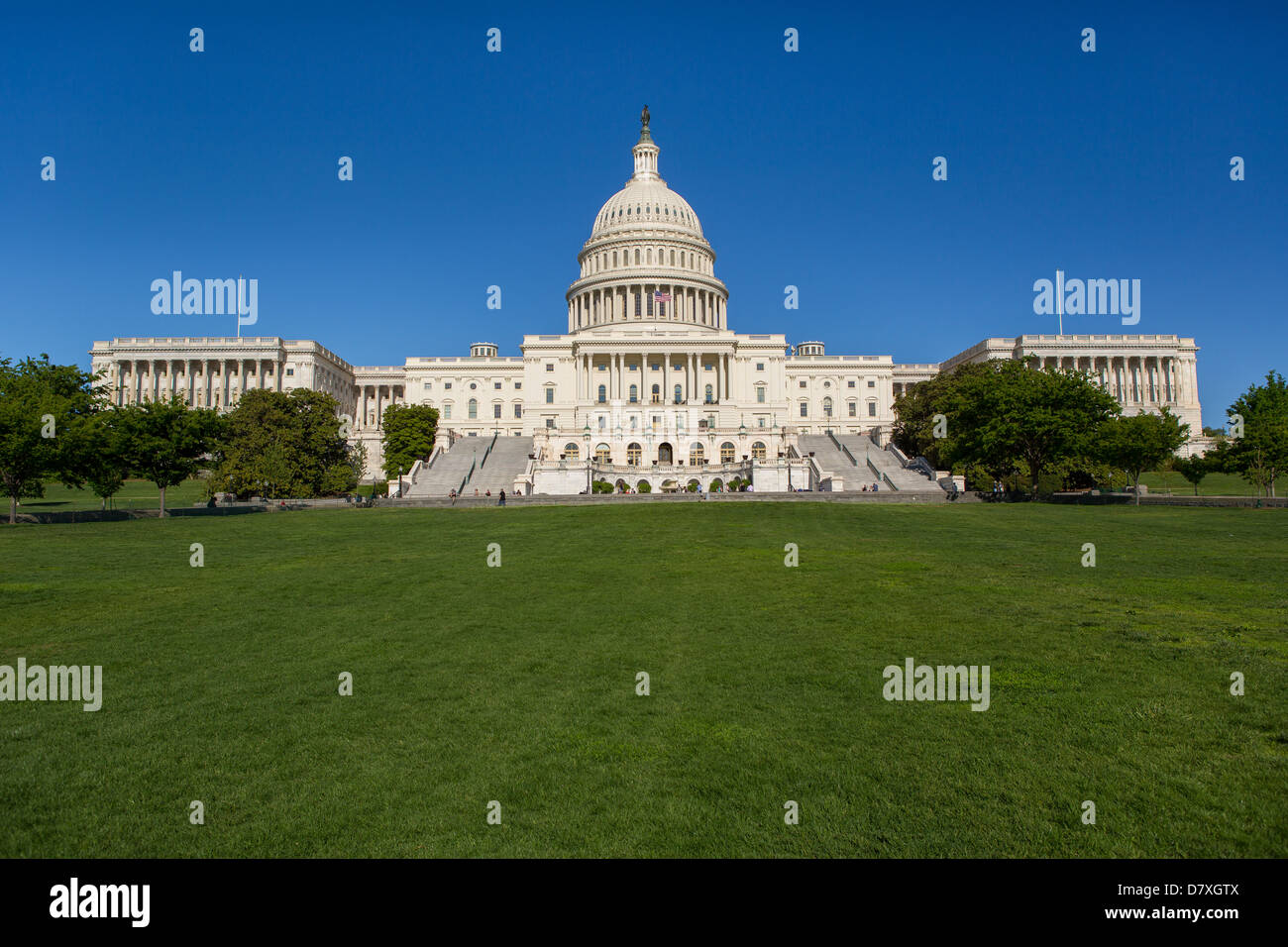WASHINGTON, DC, USA - United States Capitol building. Banque D'Images