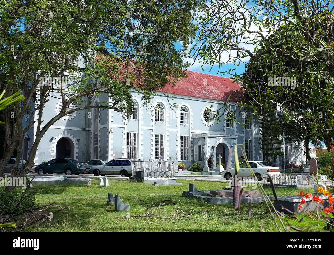 St Mary's Anglican Church, Bridgetown, Barbade Banque D'Images
