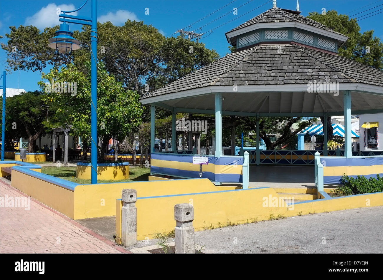 Speightstown, à la Barbade. Caraïbes Banque D'Images