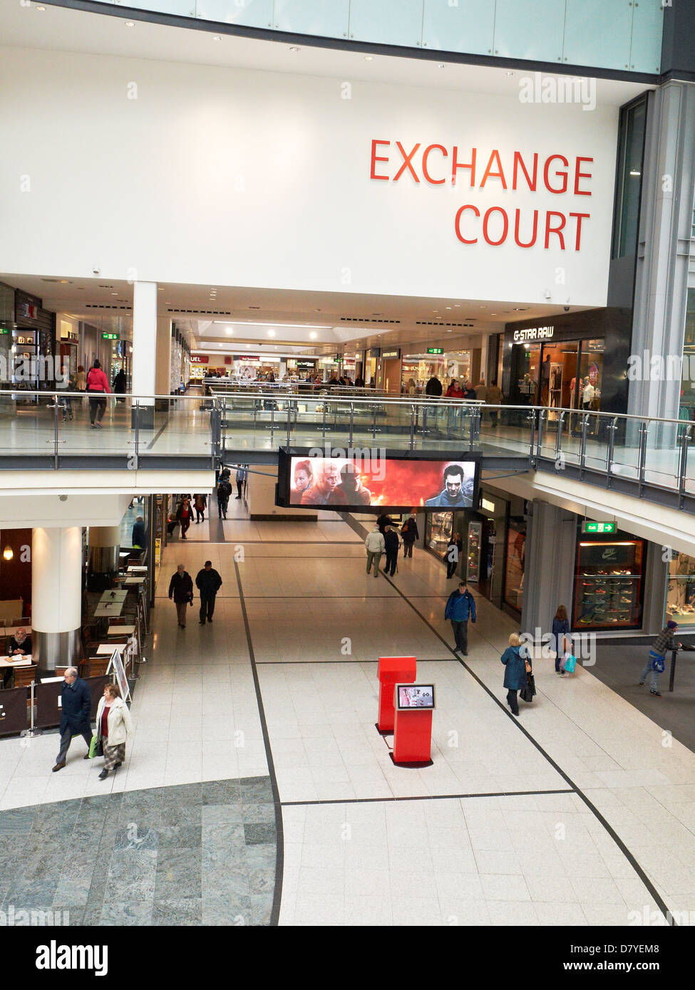 L'Arndale Centre commercial à Manchester UK Banque D'Images