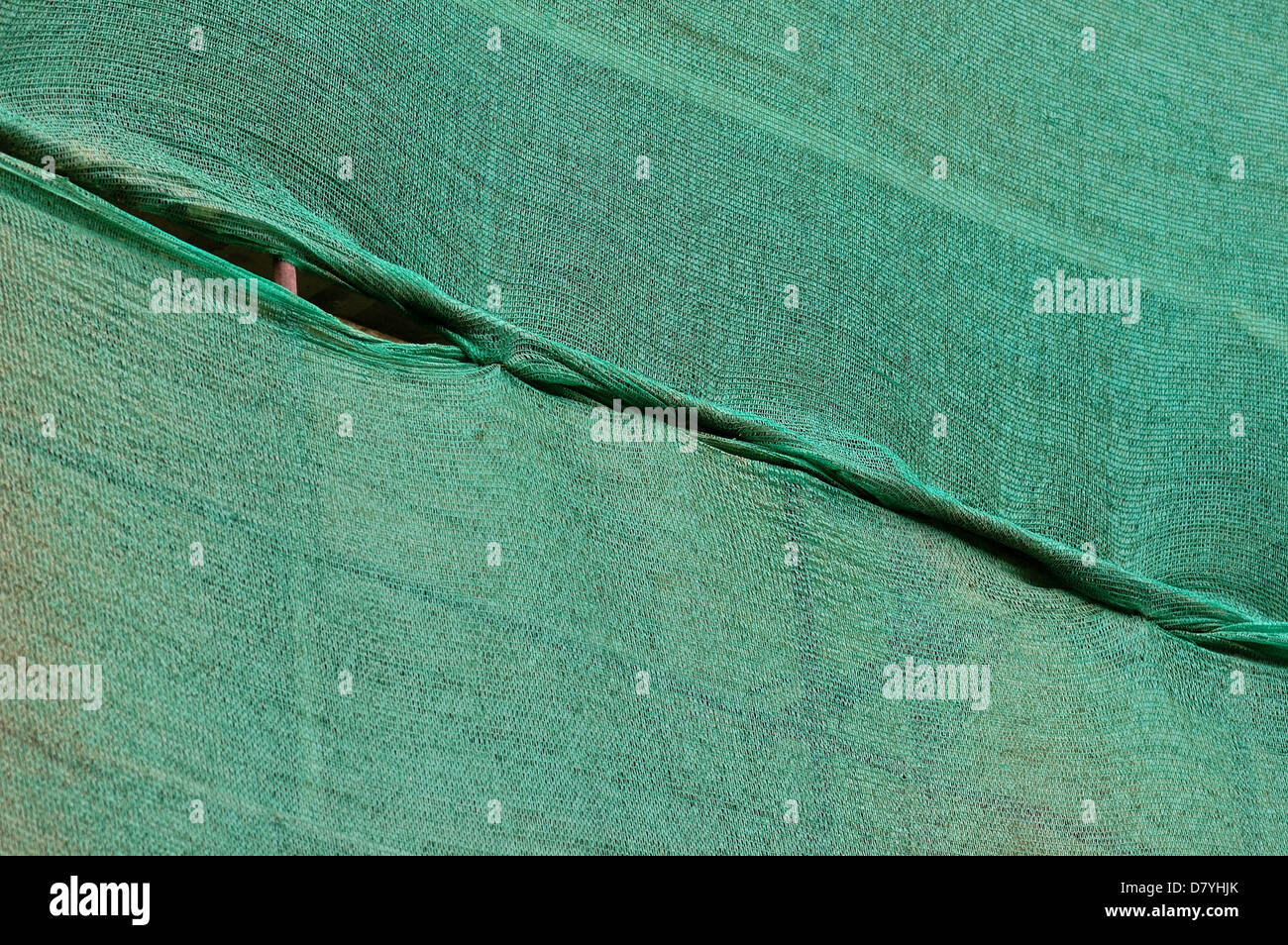 Bâtiment en construction débris vert fond de compensation. Banque D'Images