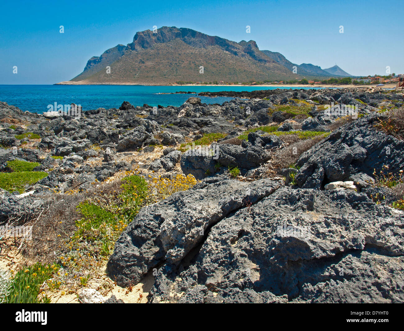 Célèbre colline de Zorba le Grec Banque D'Images