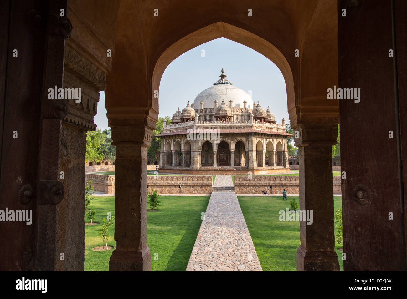 Isa Khan Niazi, Humayun Tomb complexe, Delhi, Inde Banque D'Images