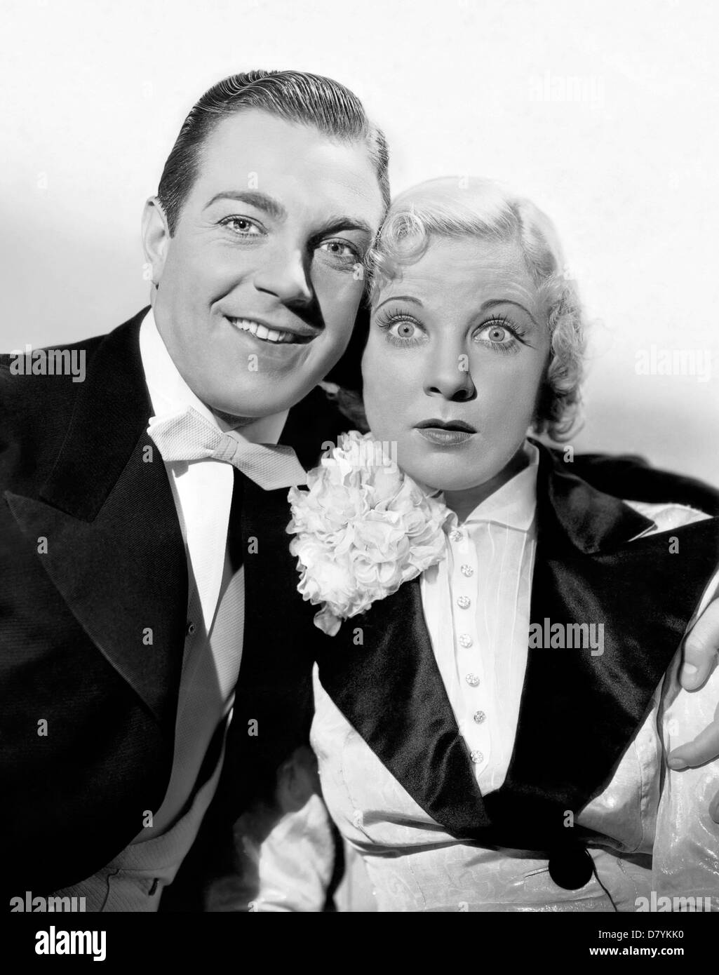 EVELYN PRENTICE 1934 MGM film avec una Merkel et Henry Wadsworth Banque D'Images