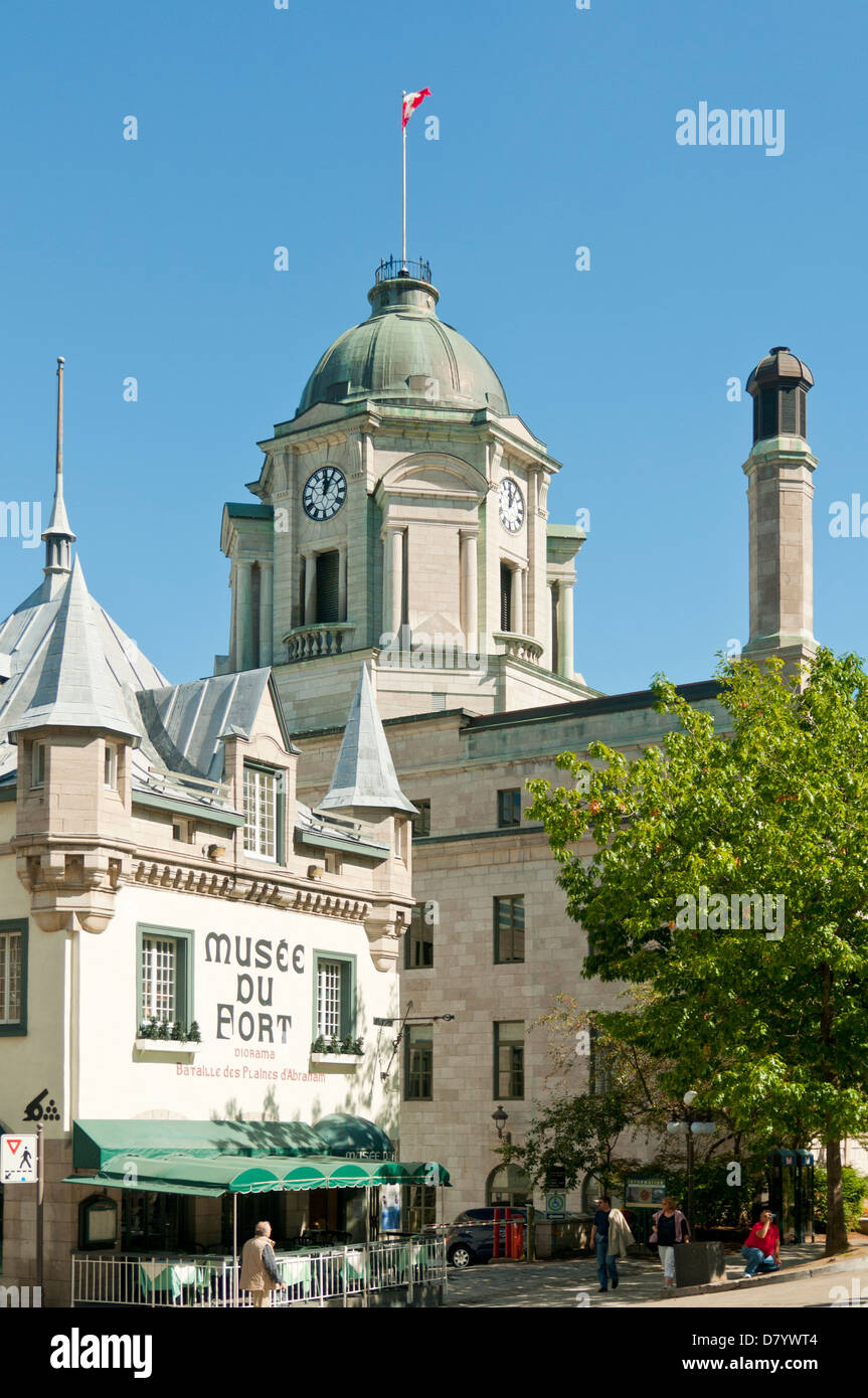 Bureau de poste, le Vieux Québec, Québec, Canada Banque D'Images
