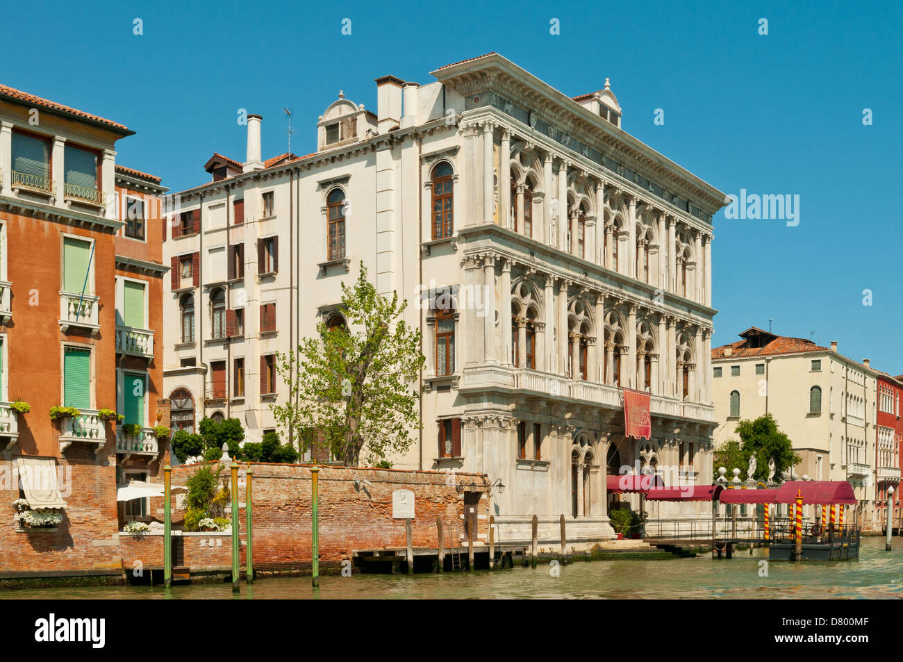 Casino sur le Grand Canal, le Cannaregio, Venise, Italie Banque D'Images