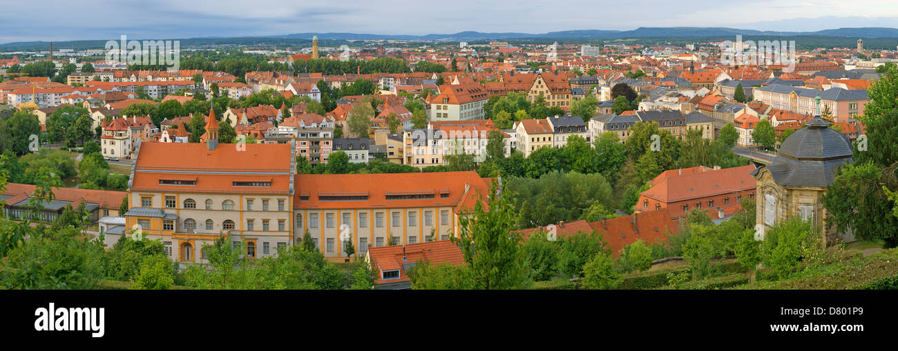 Vue panoramique de Bamberg. La Bavière, Allemagne Banque D'Images