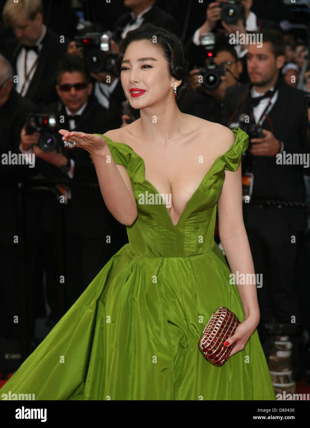 Cannes, France, 15e 05,2013 : Zhang Yuqi assiste à la cérémonie d'et 'Gatsby le Magnifique' Premiere - la 66e Cannes annuel F Banque D'Images