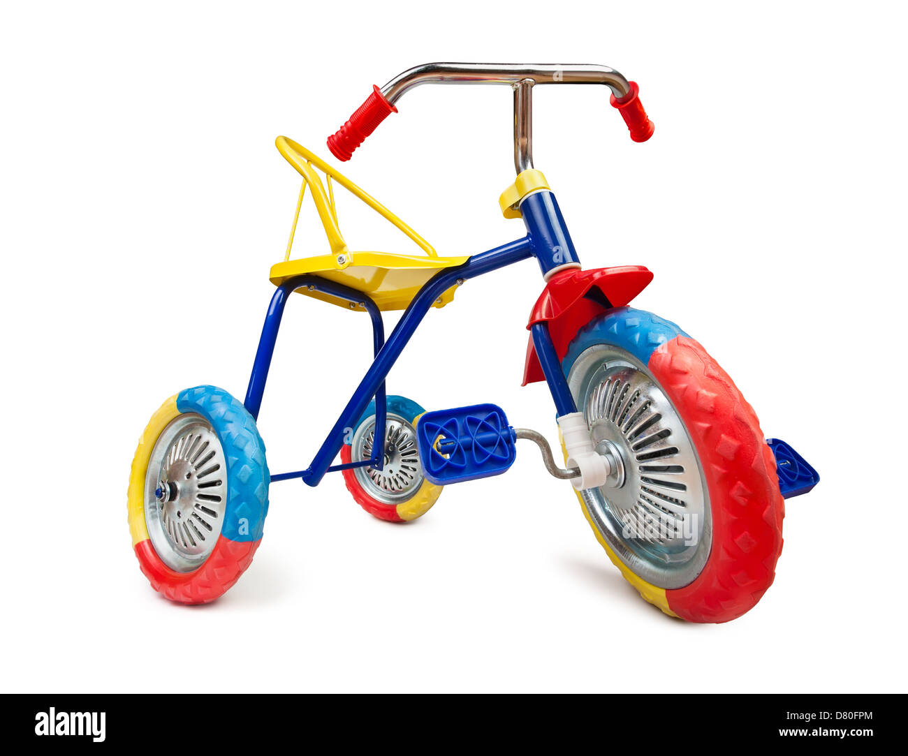 Enfants location sur fond blanc Banque D'Images