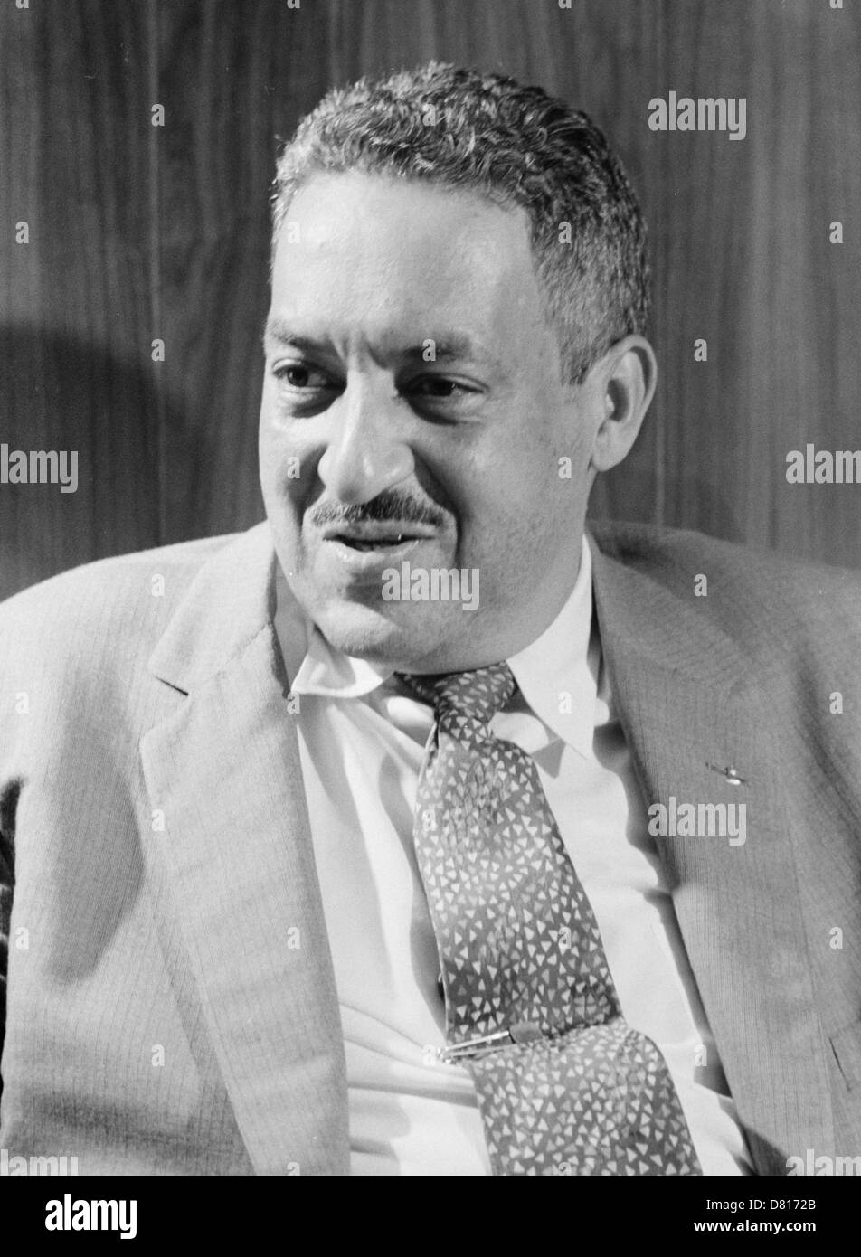 Thurgood Marshall, juge de la Cour suprême des Etats-Unis Banque D'Images