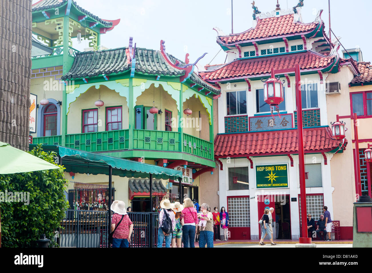 Shopping Chinatown Los Angeles Banque D'Images