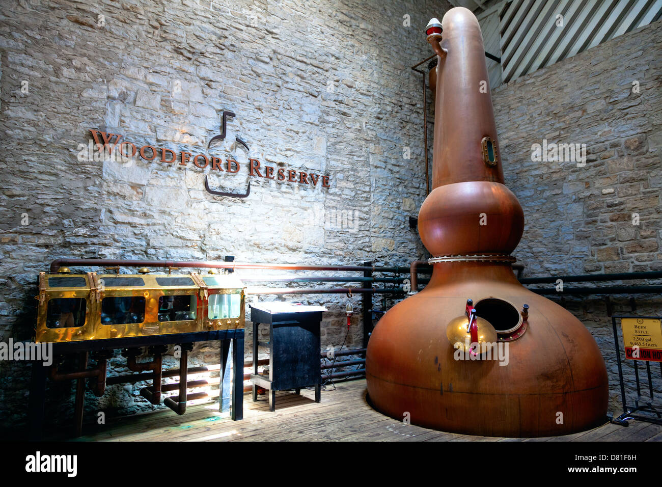 La distillerie de Bourbon Banque D'Images