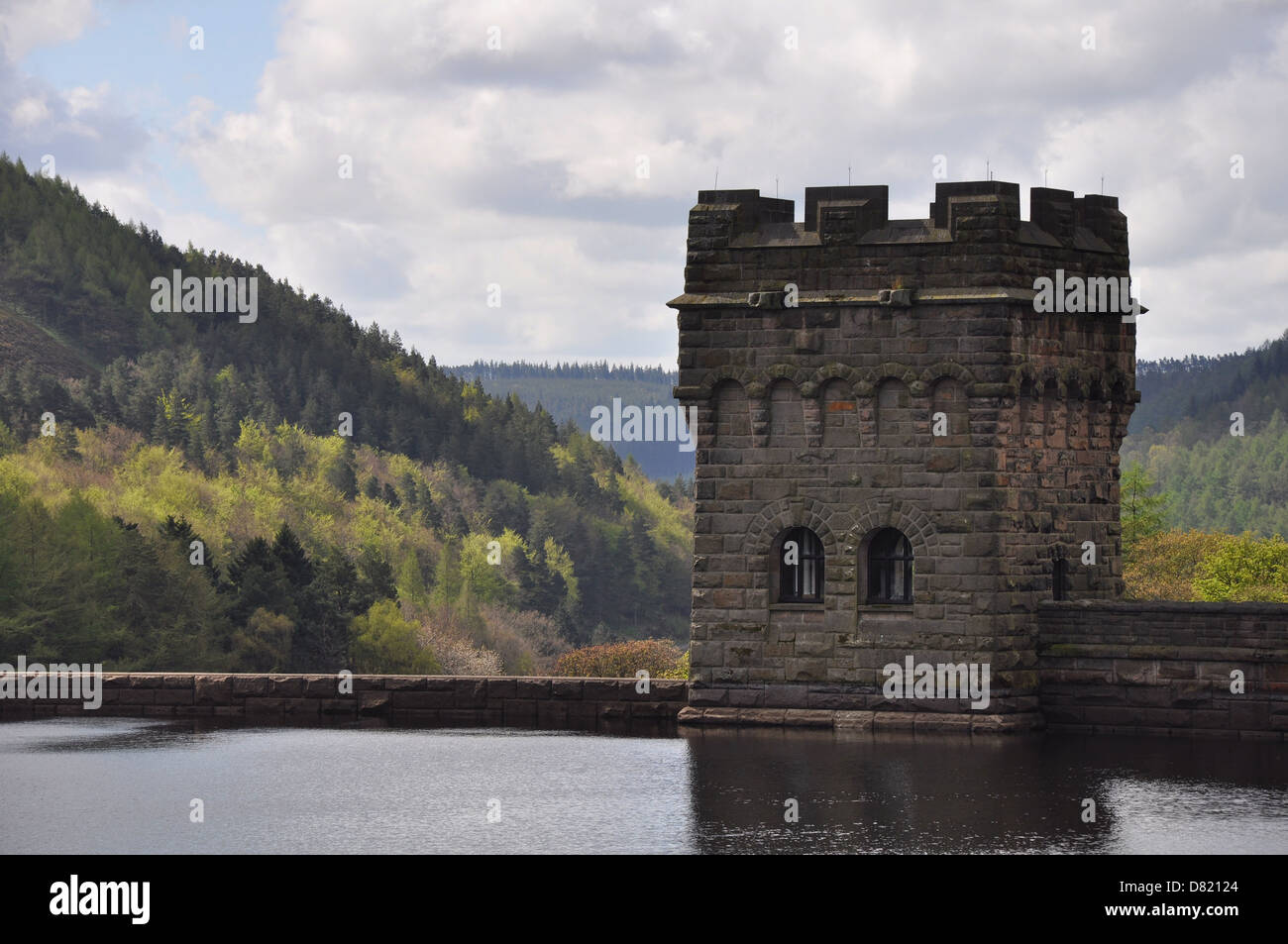 Réservoir de Howden, Derbyshire, Royaume-Uni Banque D'Images