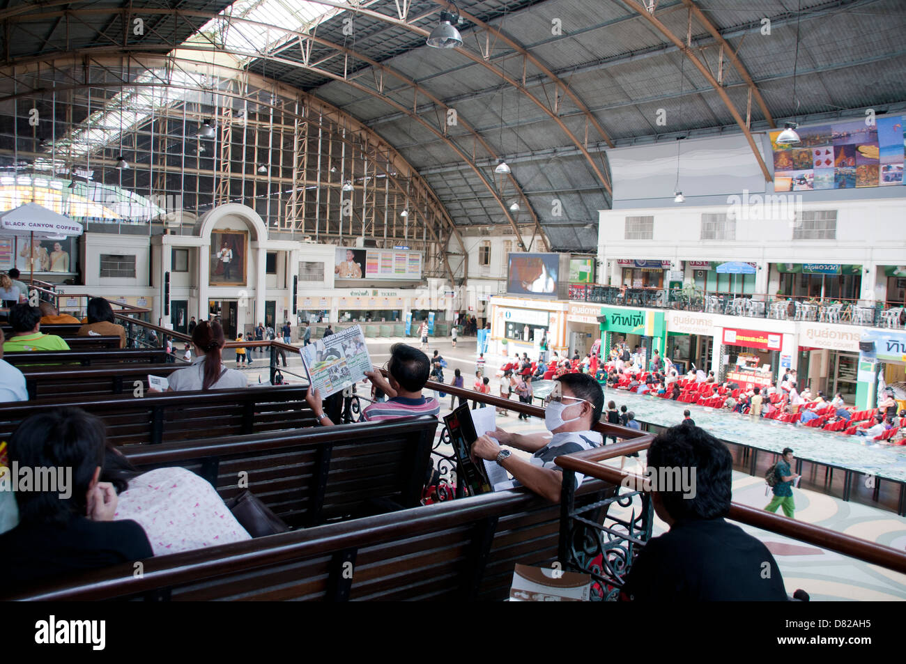 Bangkok, Thaïlande, station Banque D'Images