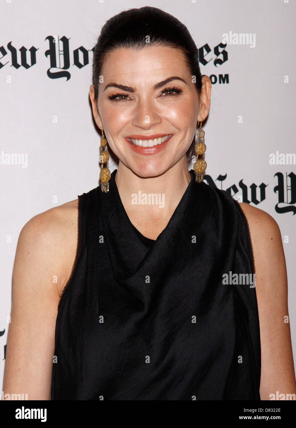 Julianna Margulies 2012 NY Times Arts et loisirs week-end - TimesTalks à la fois Centre - Jour 2 New York City, USA - Banque D'Images