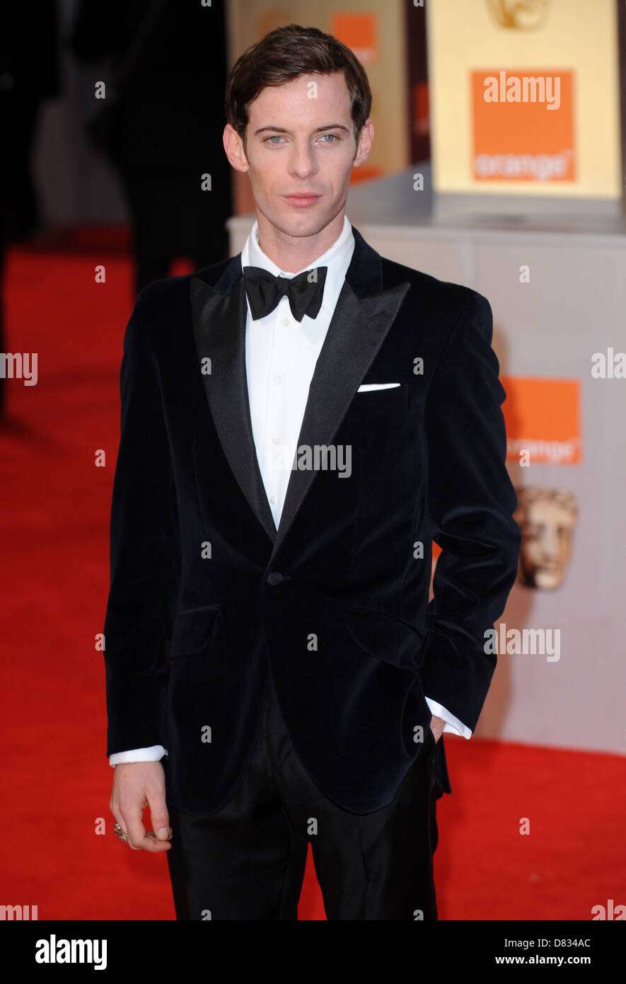 Luke Treadaway arrivant à la British Academy Film Awards (BAFTAs) à Londres, Angleterre - 12.02.12 Banque D'Images