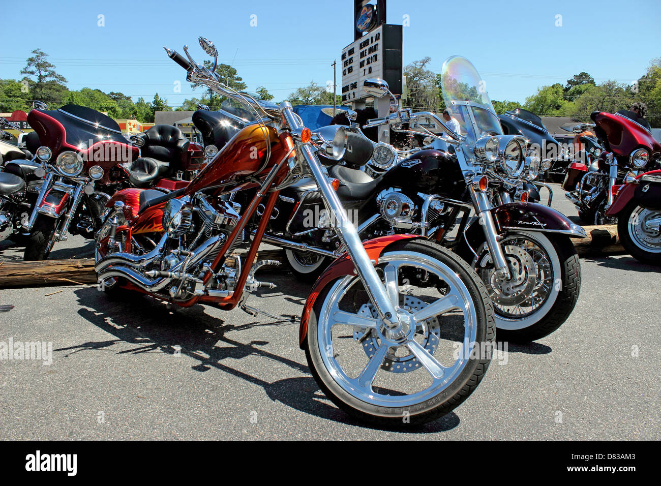 Chopper harley davidson Banque de photographies et d’images à haute ...