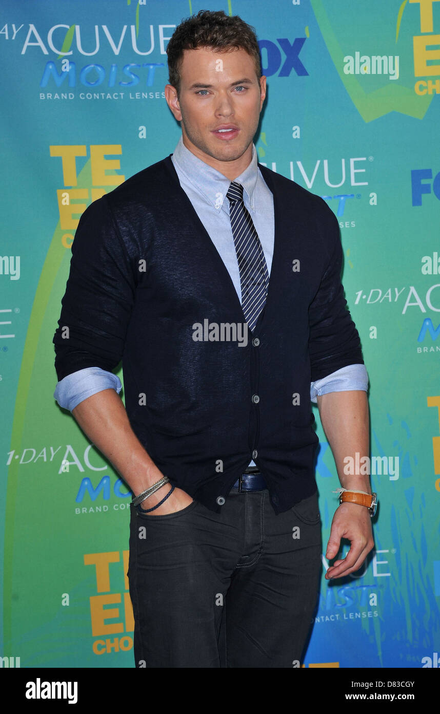 Kellan Lutz 2011 Teen Choice Awards qui a eu lieu au Gibson Amphitheatre Universal City, Californie - 07.08.11 Banque D'Images